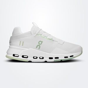 On Running Men’s Sneakers in White with Light Green Accents